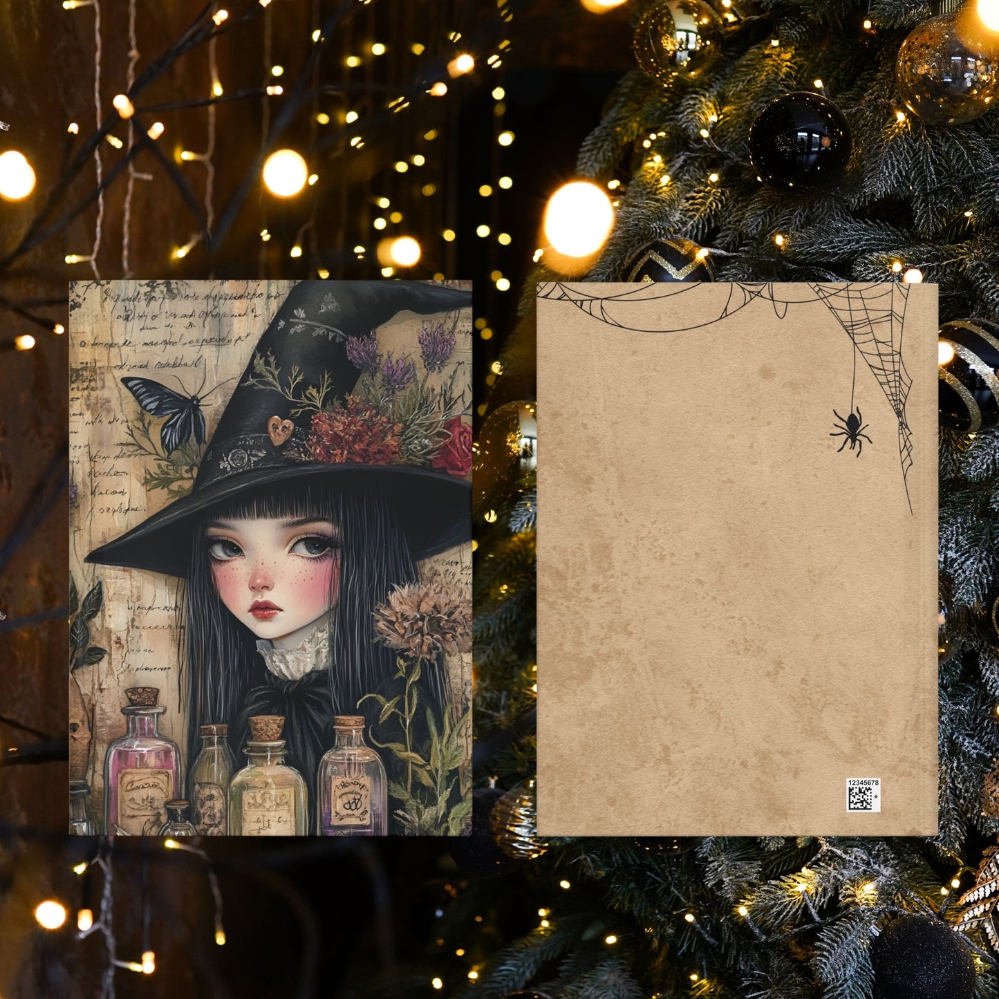 Gothic Witch Journal -  Hardcover Journal Matte