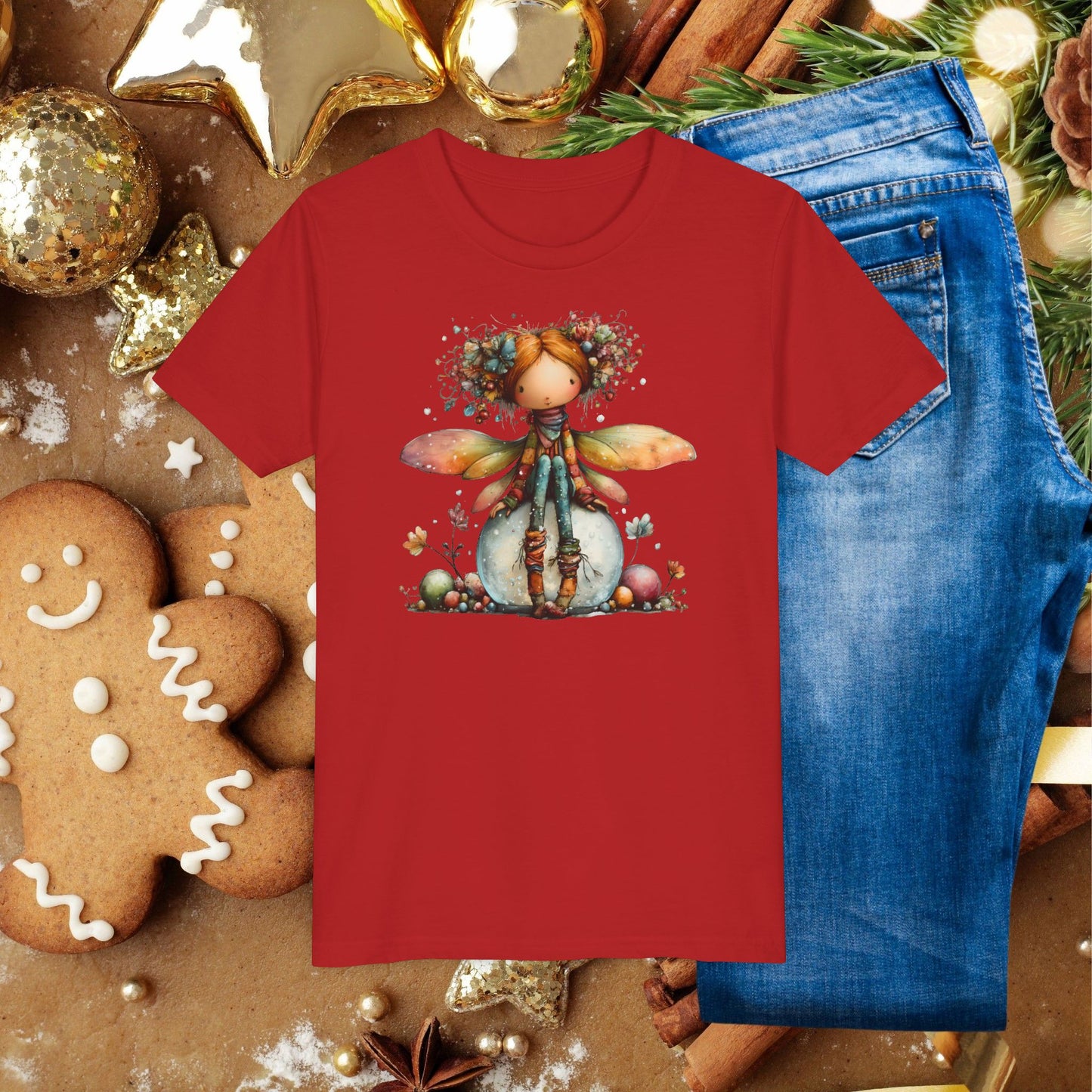 Kids Fairy Girl Tee — Whimsical Woodland Fairy T-Shirt