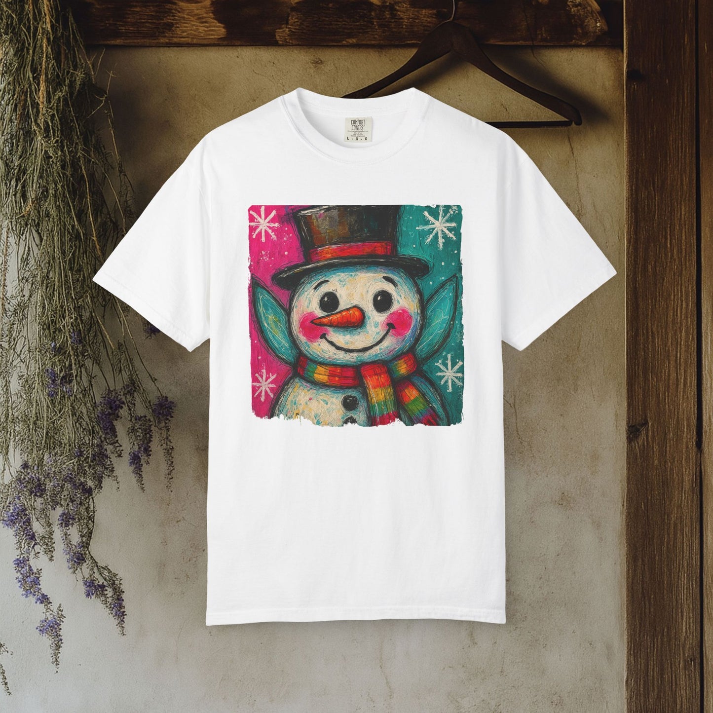 Snowman Holiday T‑Shirt — Cute Festive Snowman Graphic Tee