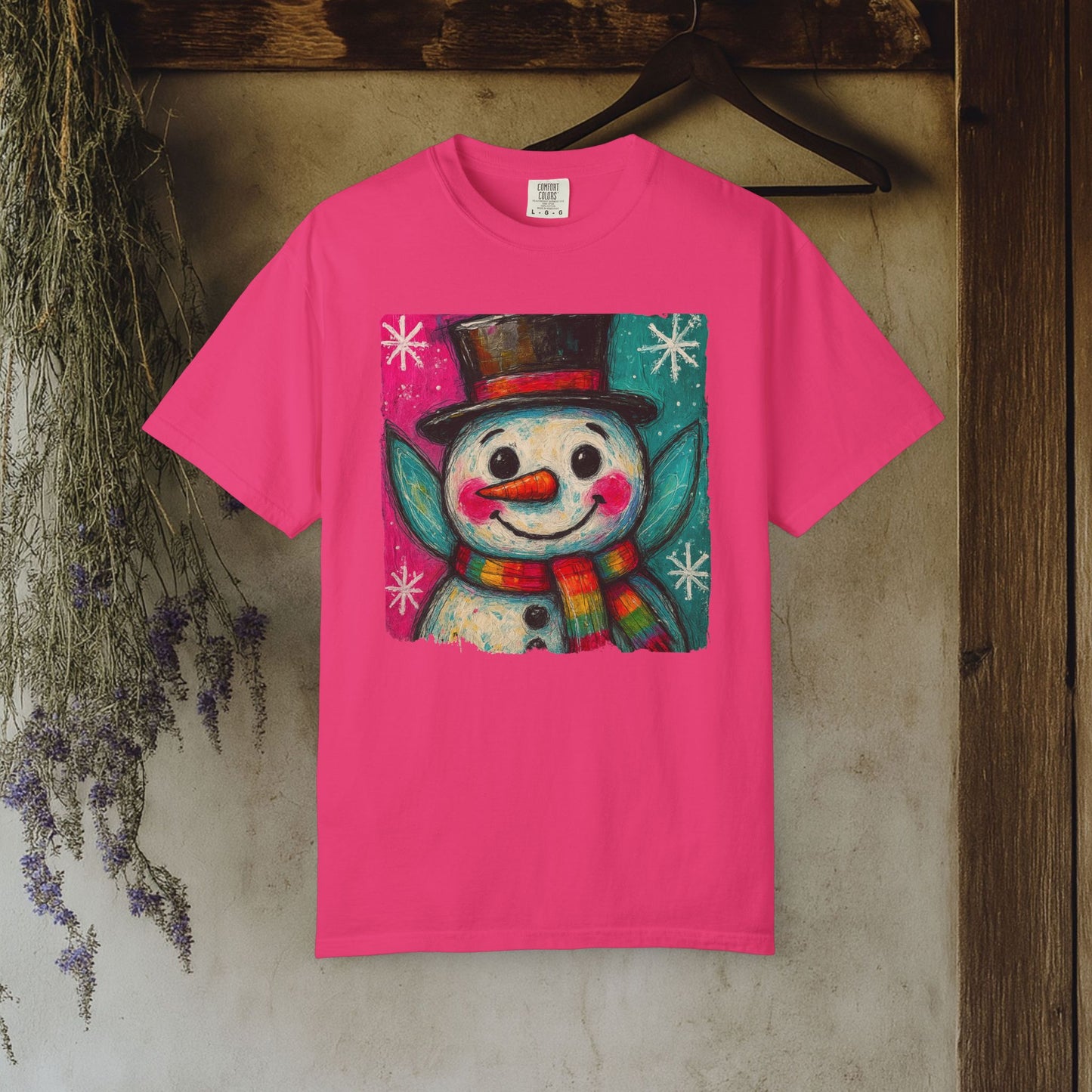 Snowman Holiday T‑Shirt — Cute Festive Snowman Graphic Tee