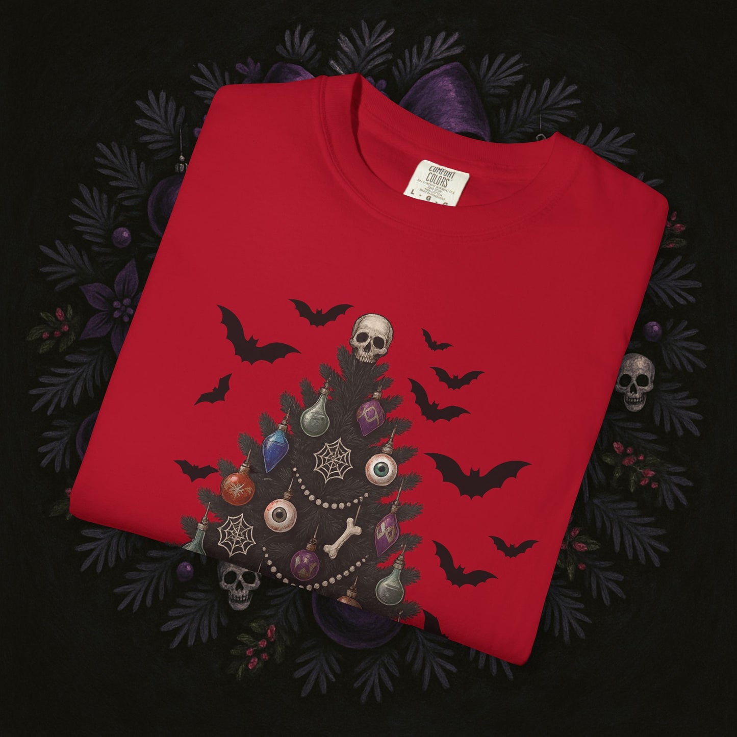Gothic Christmas Tree T-shirt