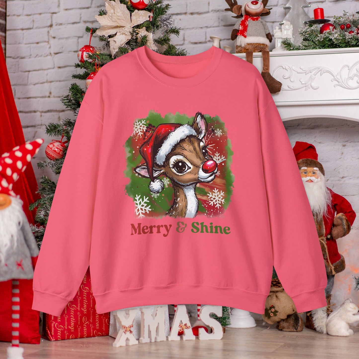 Christmas Reindeer Sweatshirt
