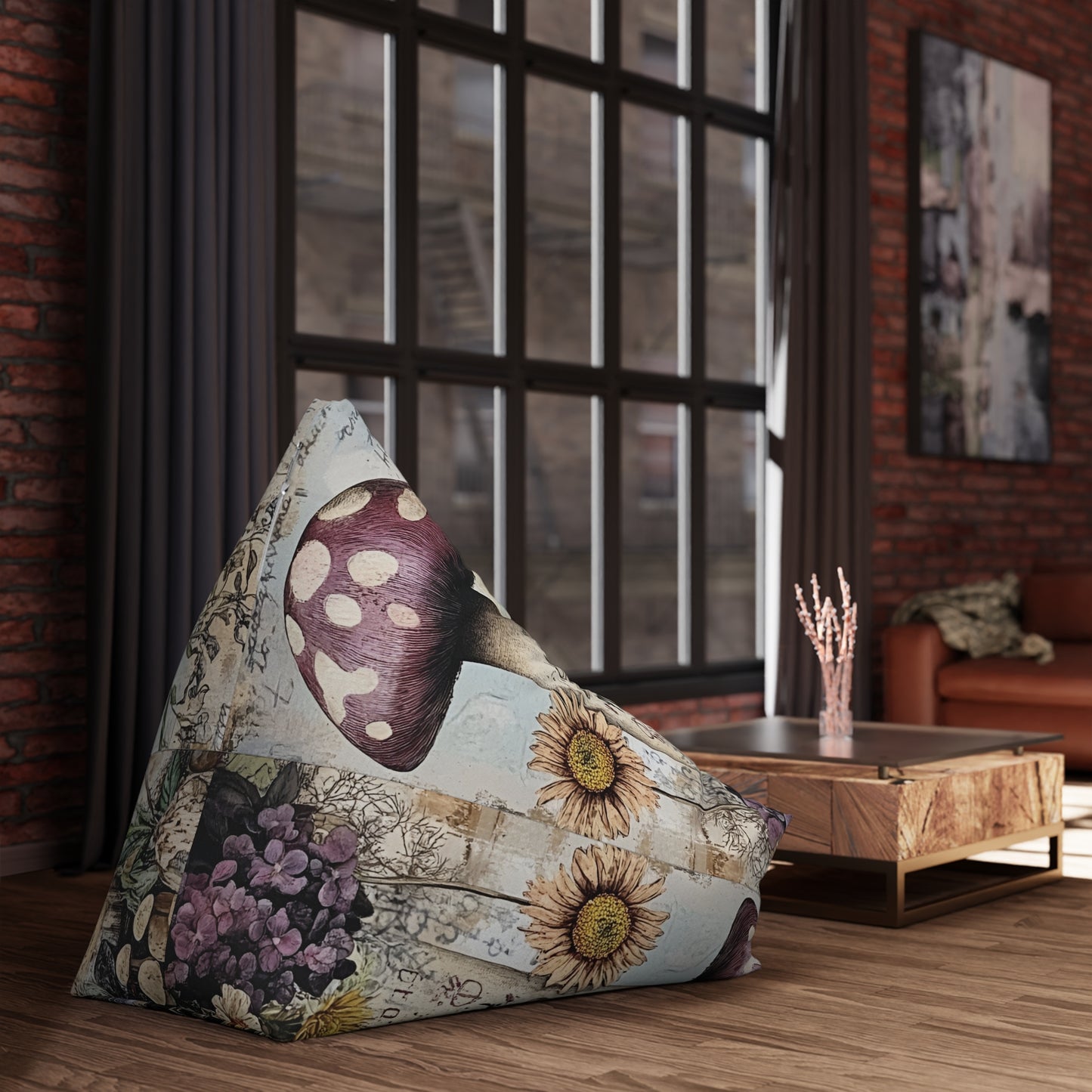 Apothecary Bean Bag Cover – Witchcore & Fairycore Home Decor