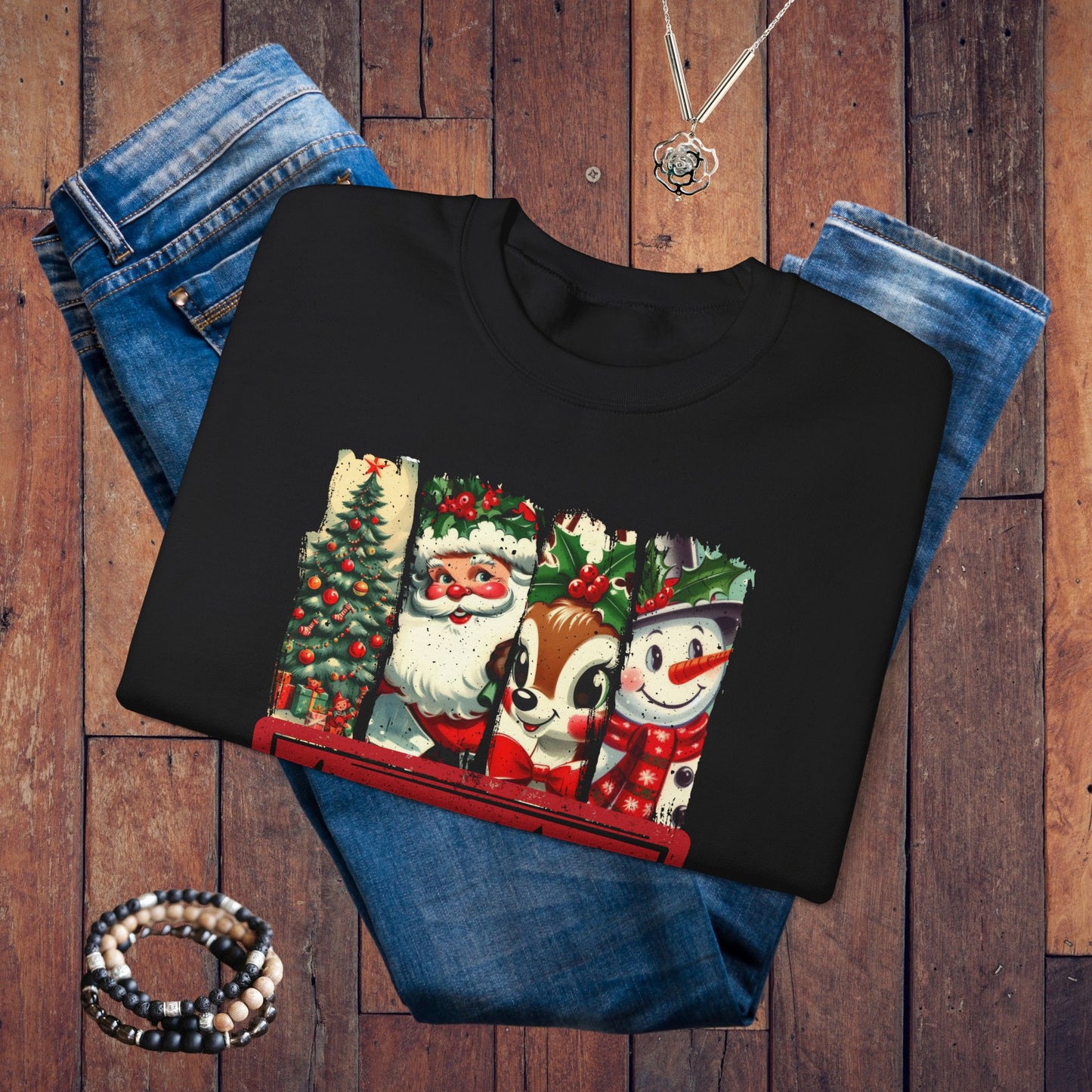 Vintage Merry Christmas Sweatshirt