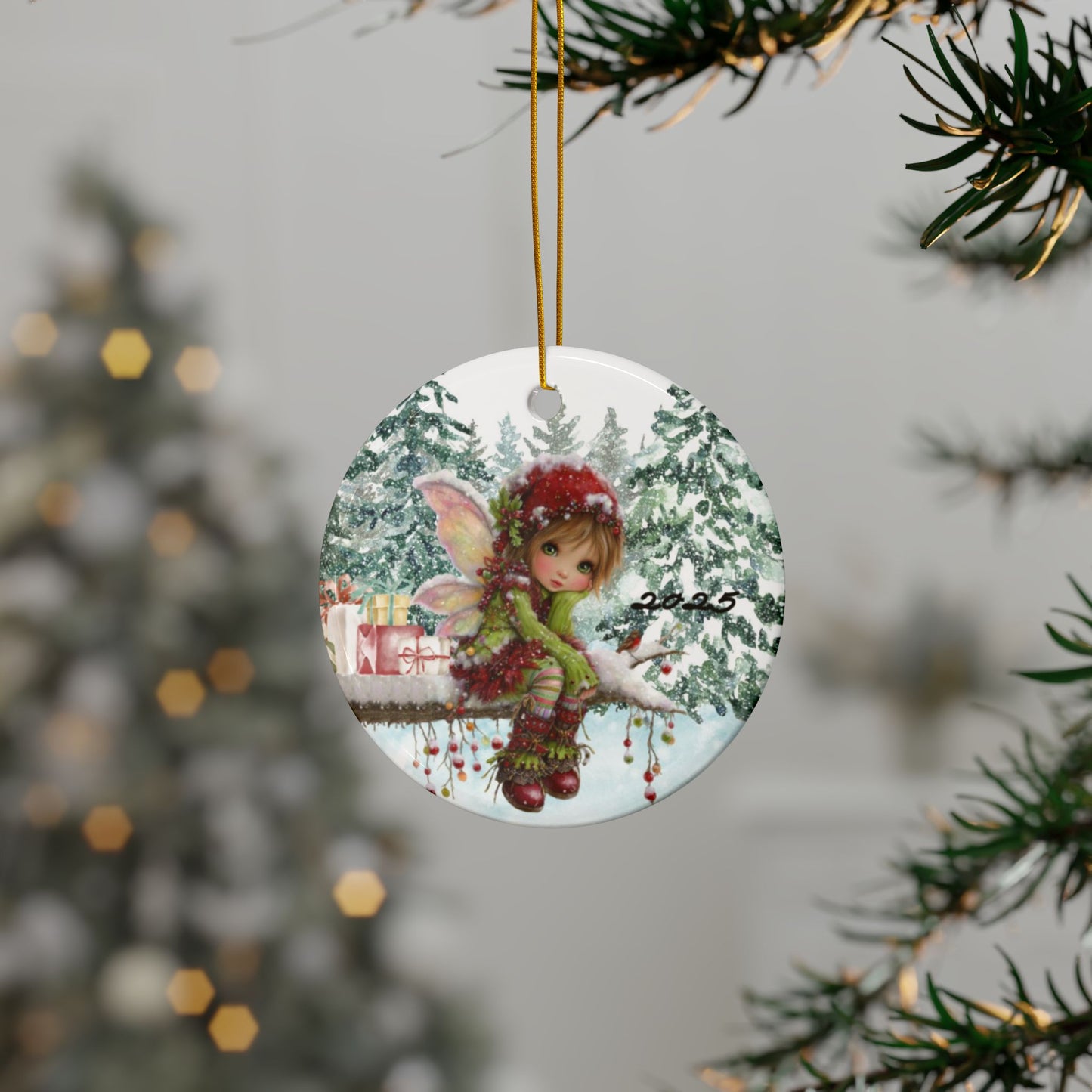 Christmas Fairy Ornament 2025 – Whimsical Holiday Keepsake