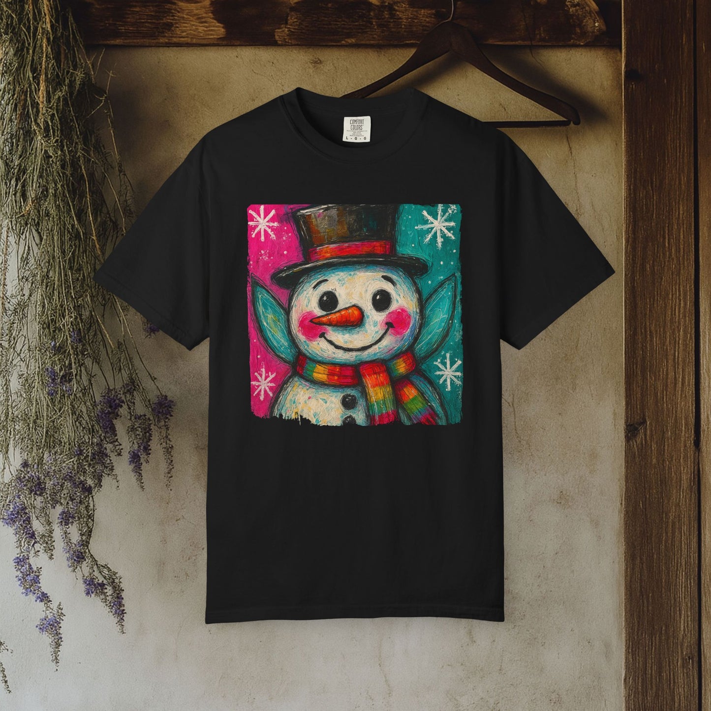 Snowman Holiday T‑Shirt — Cute Festive Snowman Graphic Tee