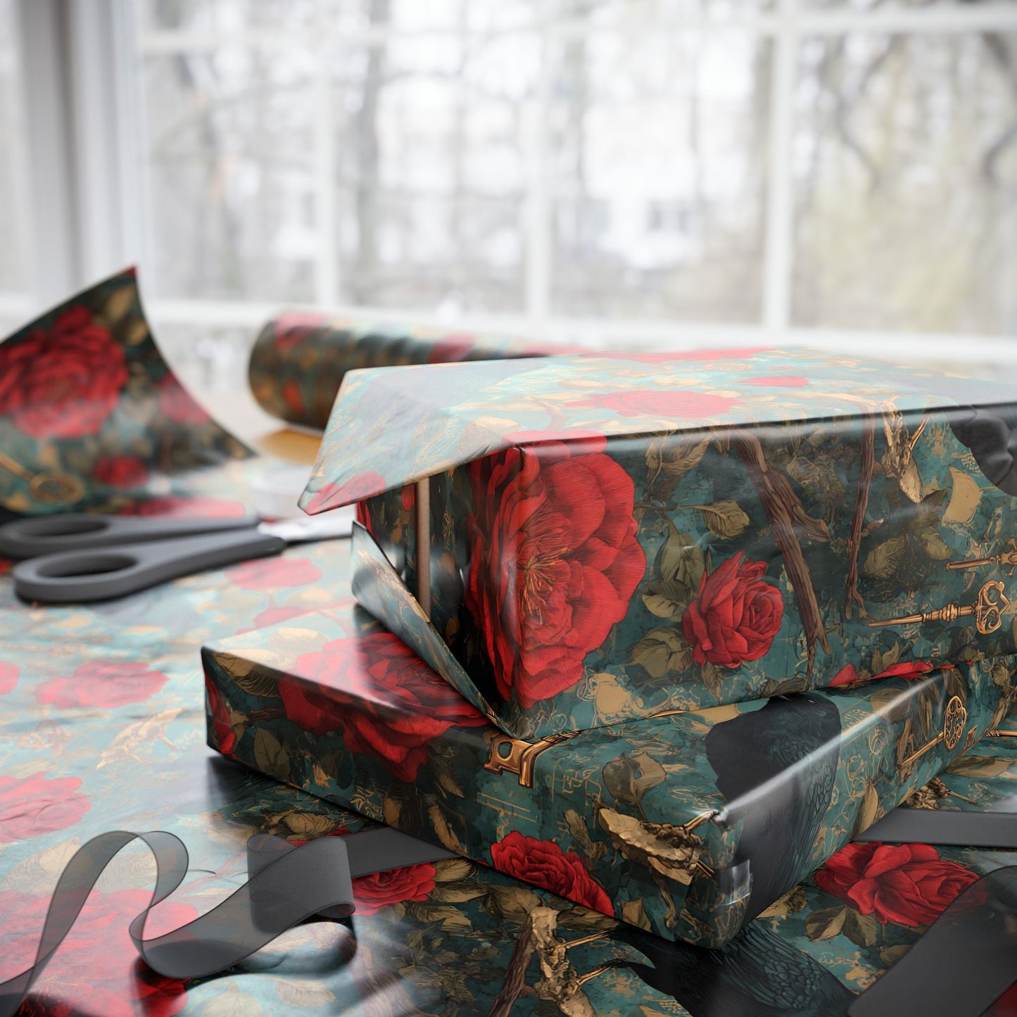 Enchanted Raven Gift Wrap