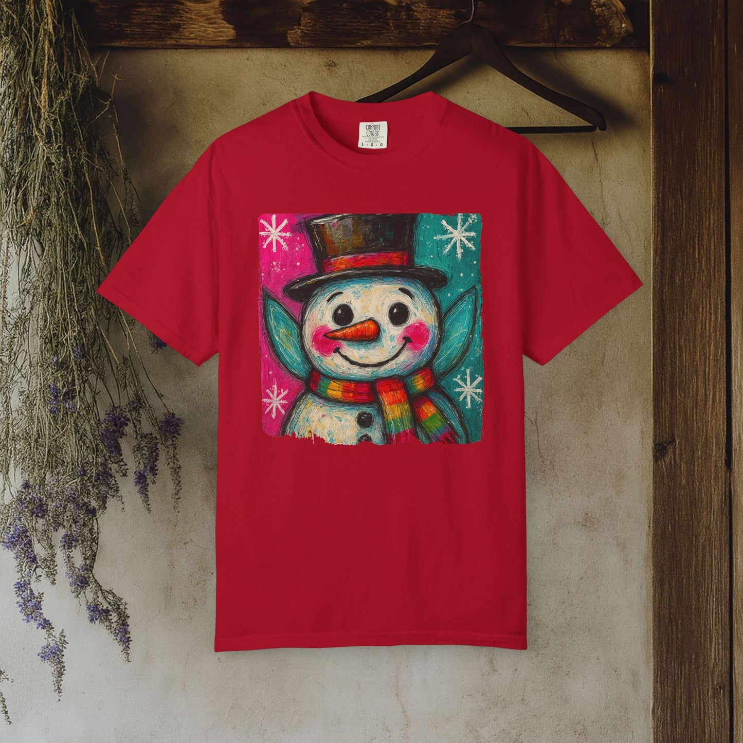 Snowman Holiday T‑Shirt — Cute Festive Snowman Graphic Tee