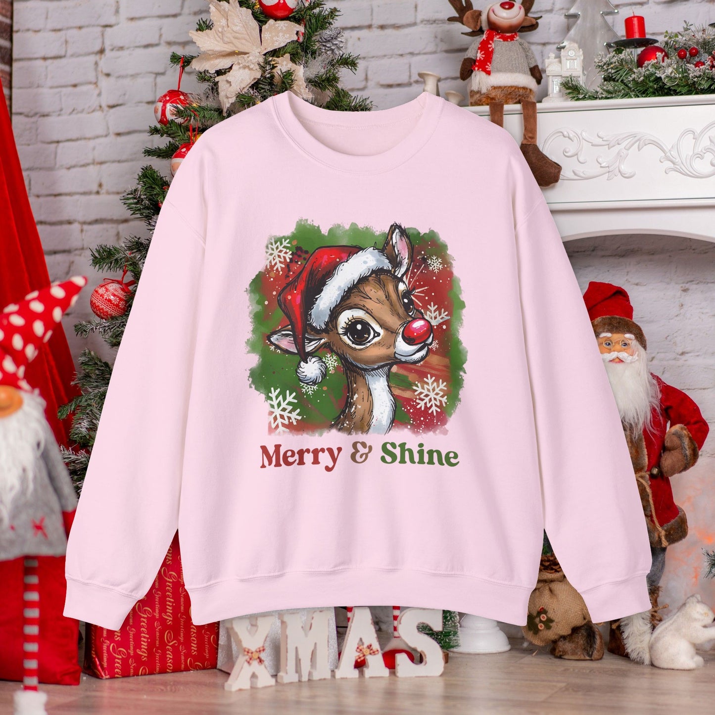Christmas Reindeer Sweatshirt