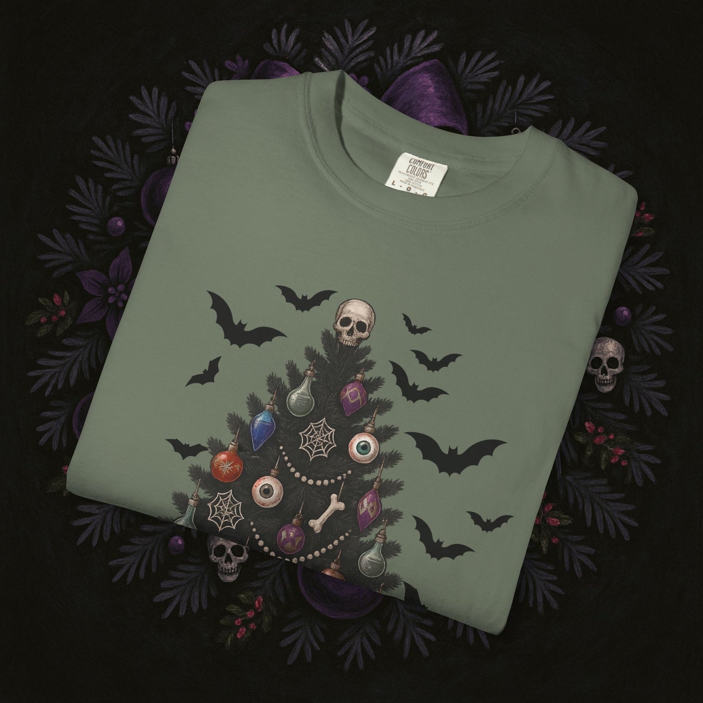 Gothic Christmas Tree T-shirt