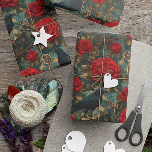 Enchanted Raven Gift Wrap