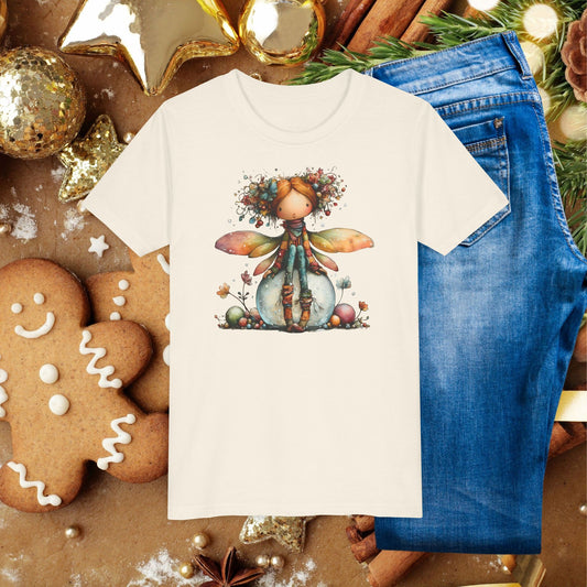 Kids Fairy Girl Tee — Whimsical Woodland Fairy T-Shirt