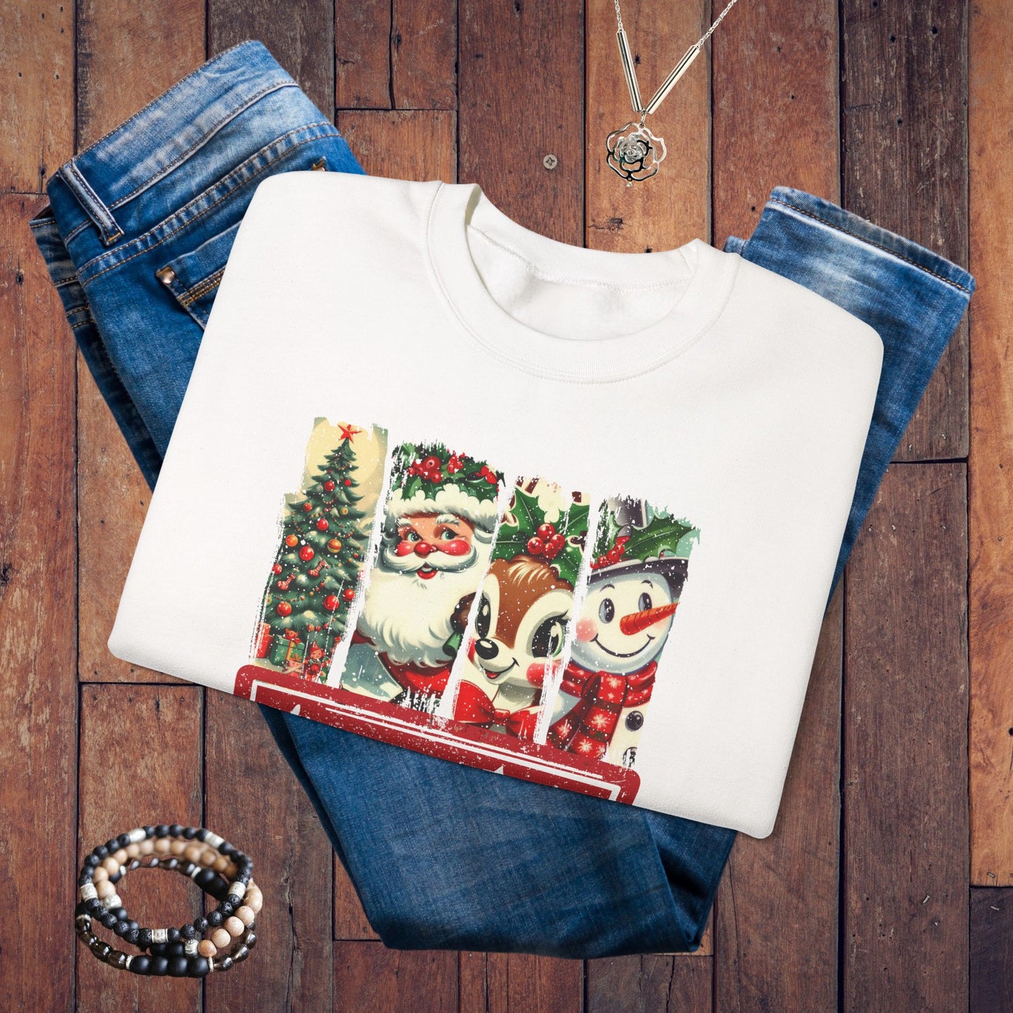 Vintage Merry Christmas Sweatshirt