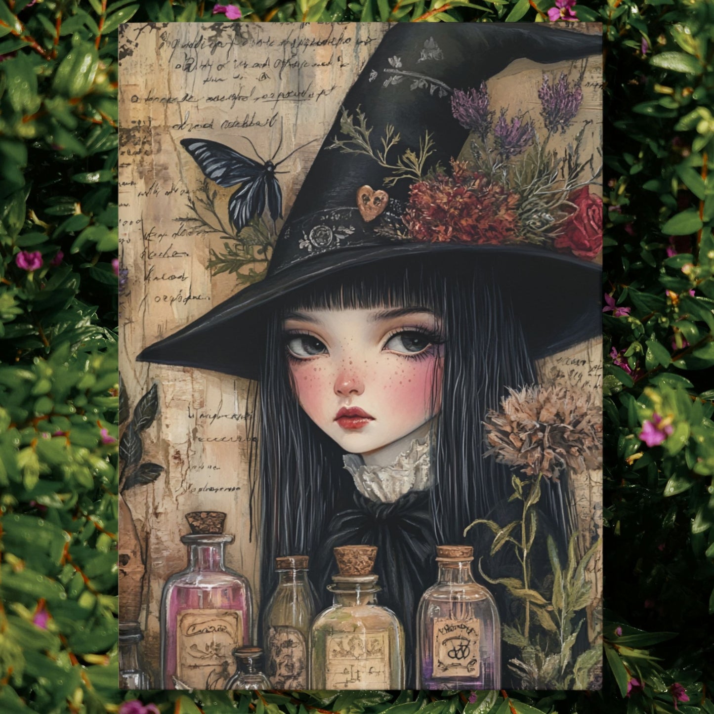 Gothic Witch Journal -  Hardcover Journal Matte