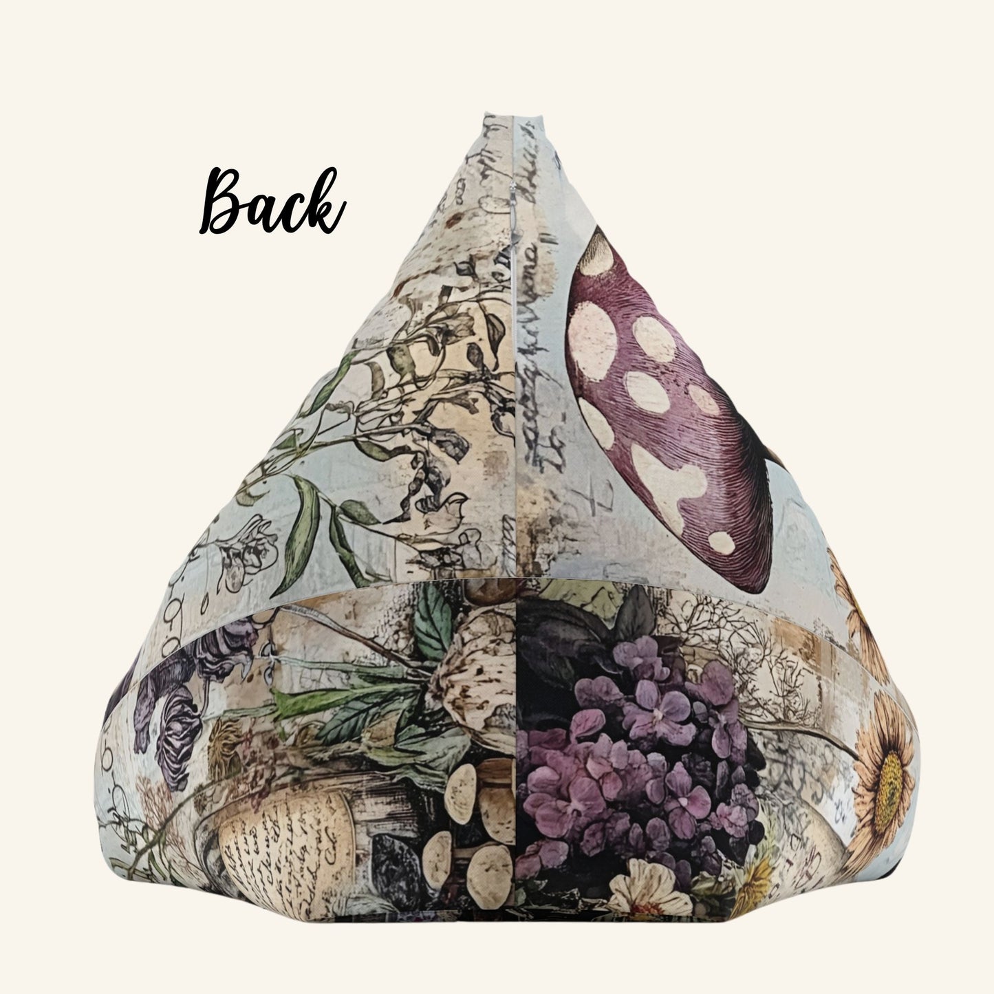 Apothecary Bean Bag Cover – Witchcore & Fairycore Home Decor