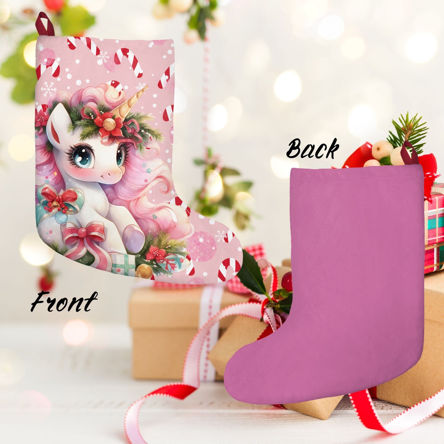 Unicorn Christmas Stockings