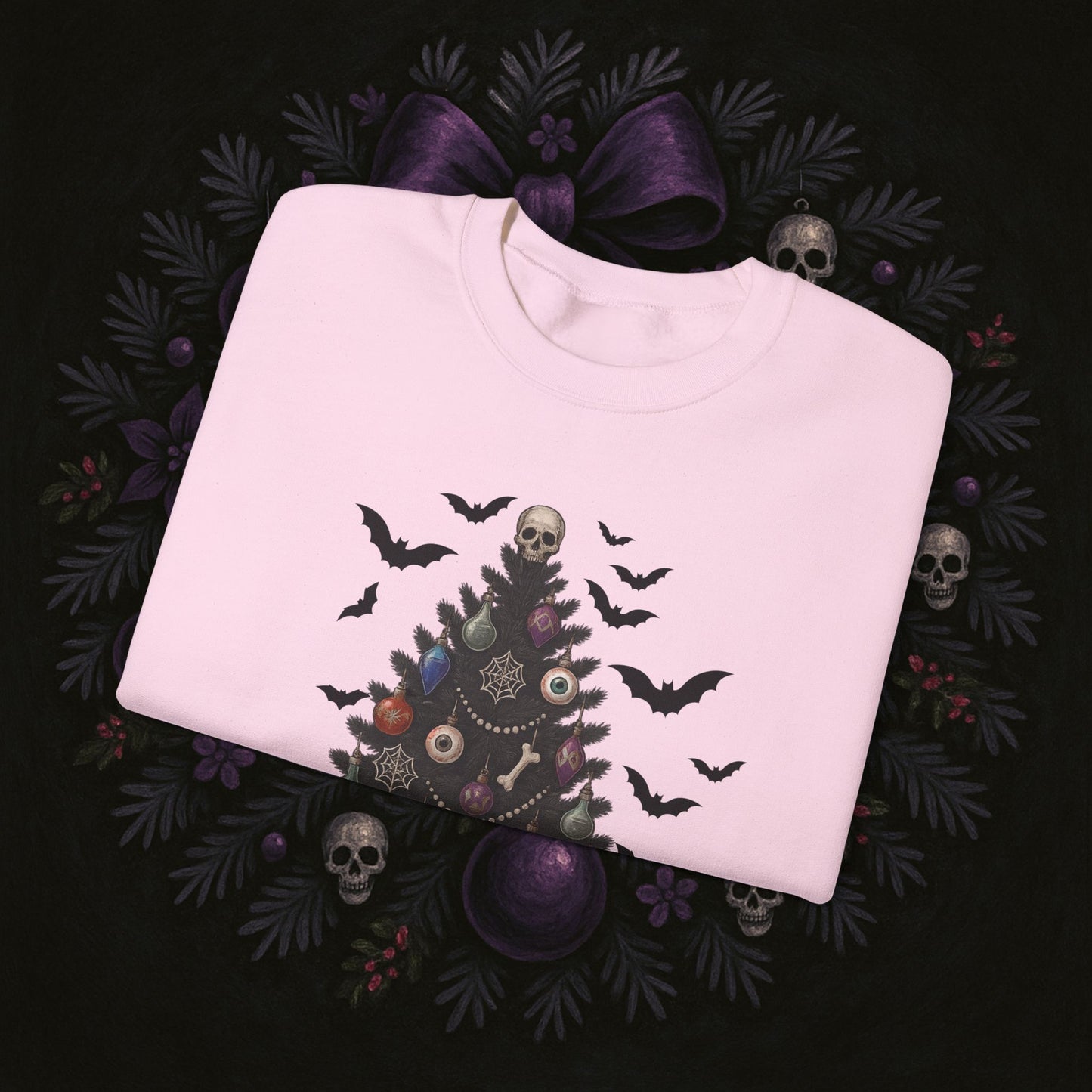 Gothic Christmas Tree Sweatshirt