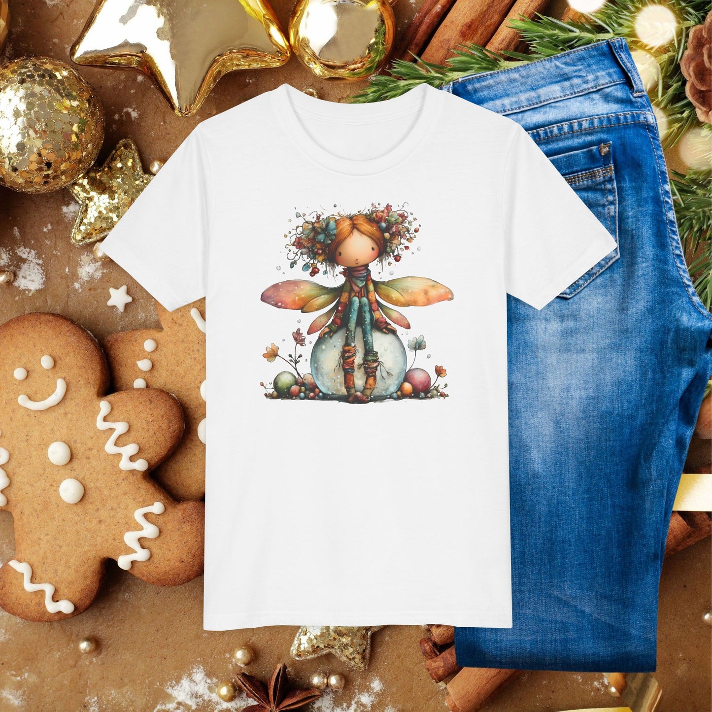 Kids Fairy Girl Tee — Whimsical Woodland Fairy T-Shirt
