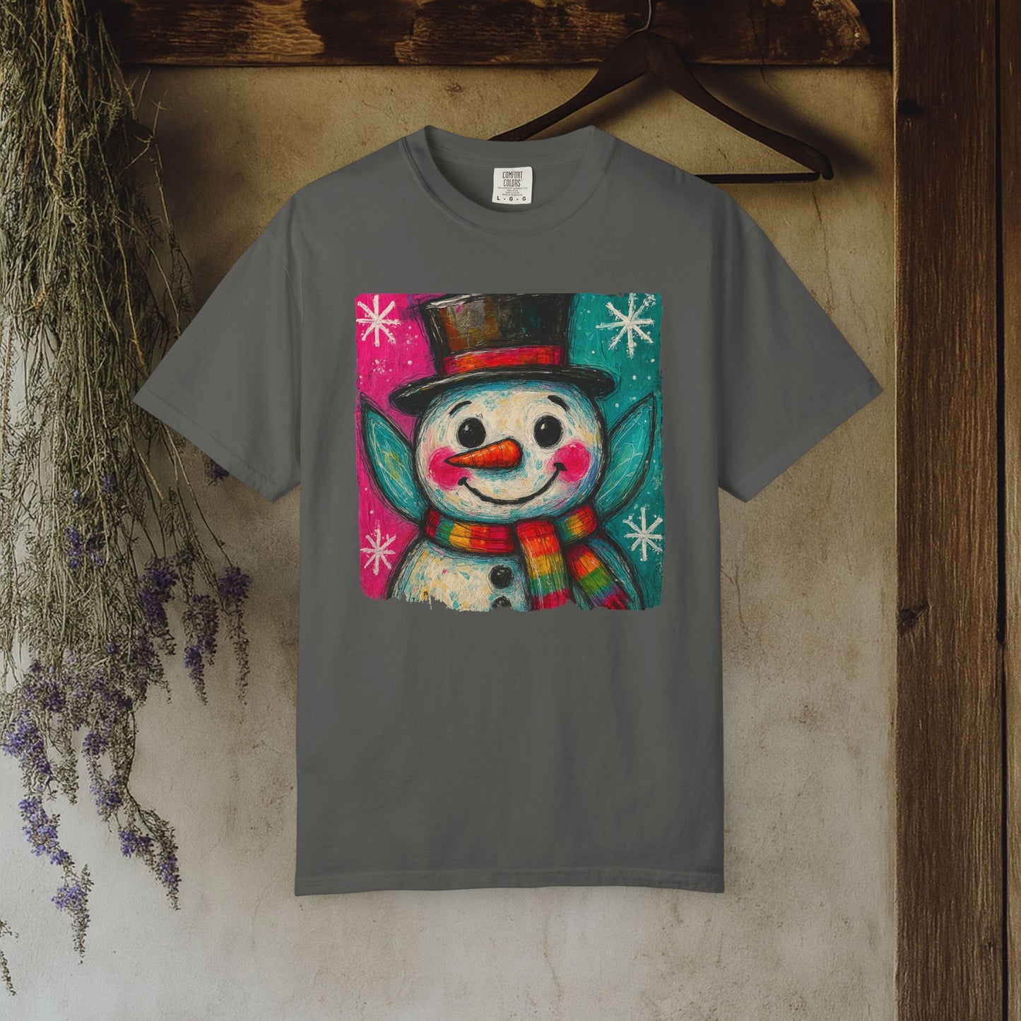 Snowman Holiday T‑Shirt — Cute Festive Snowman Graphic Tee