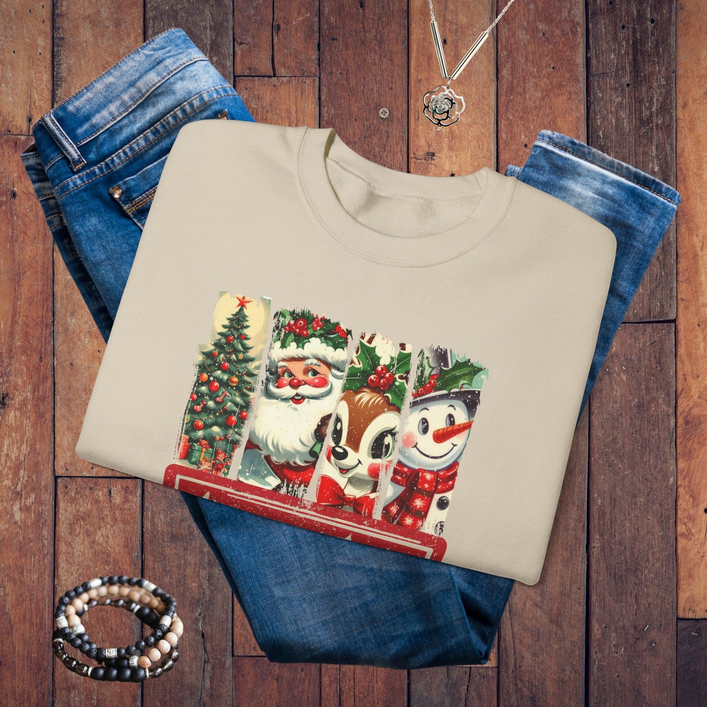 Vintage Merry Christmas Sweatshirt