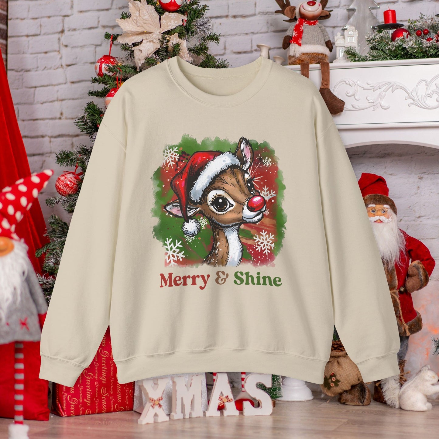 Christmas Reindeer Sweatshirt