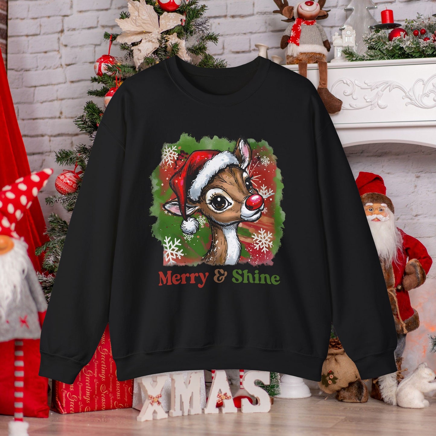 Christmas Reindeer Sweatshirt