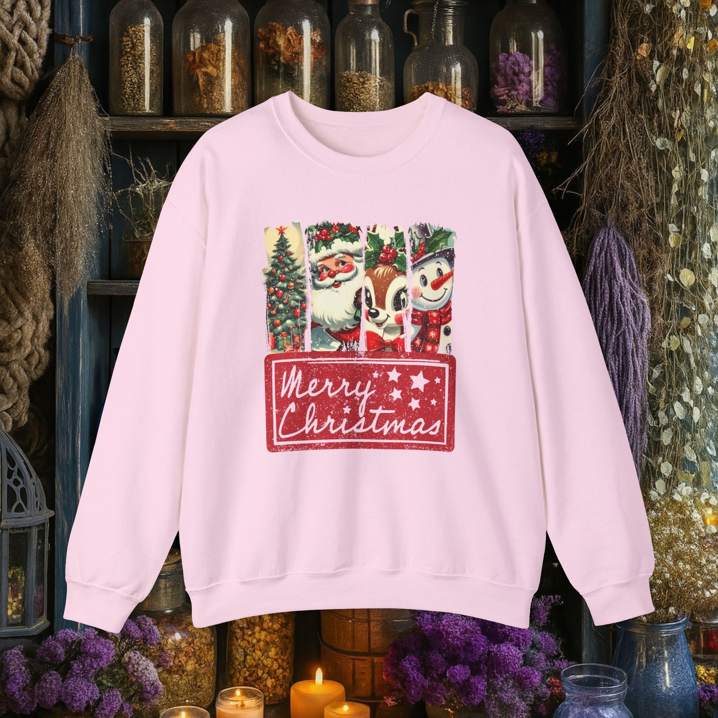 Vintage Merry Christmas Sweatshirt
