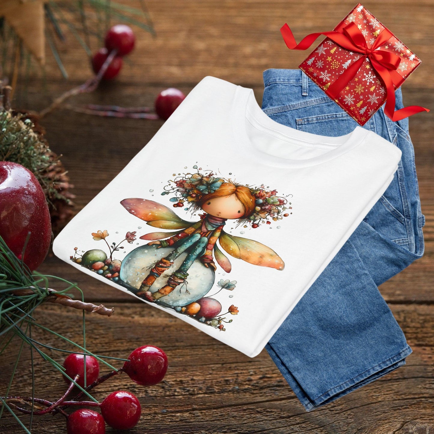 Kids Fairy Girl Tee — Whimsical Woodland Fairy T-Shirt