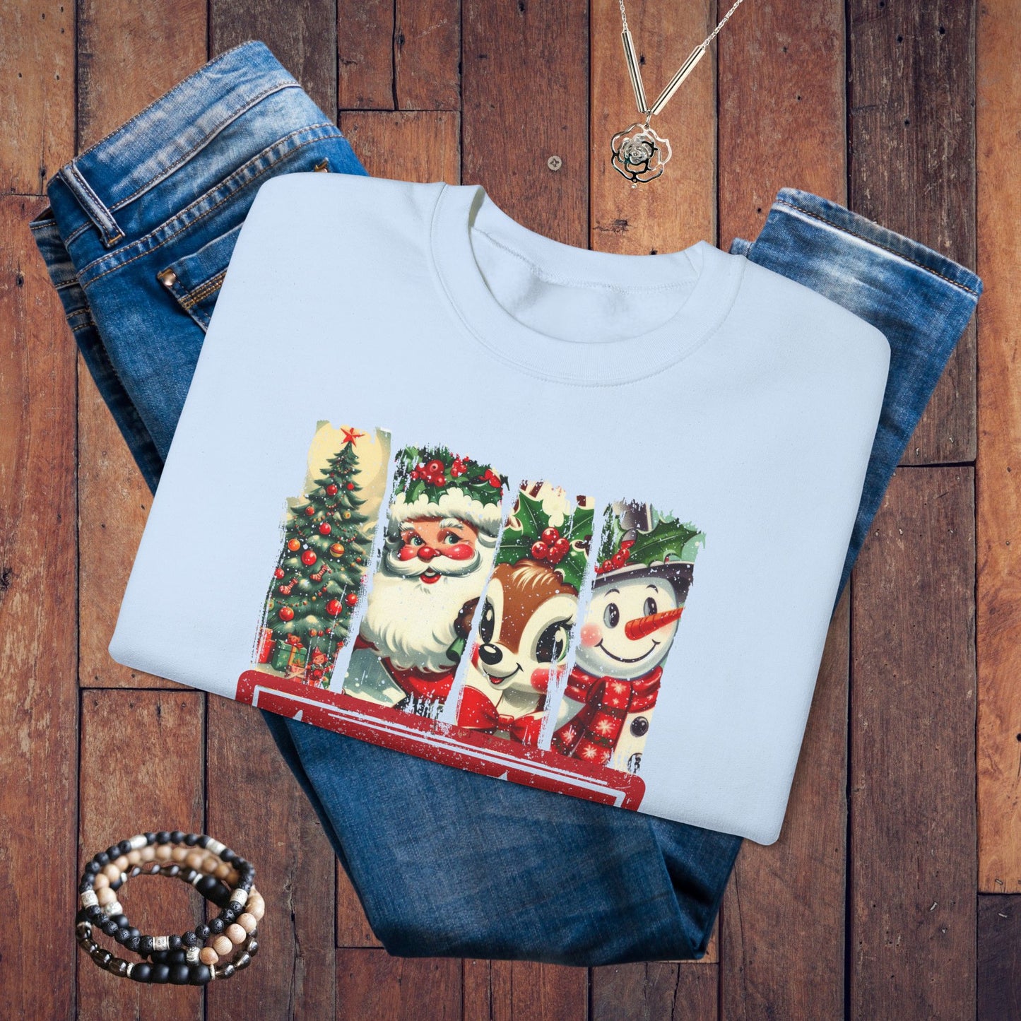 Vintage Merry Christmas Sweatshirt
