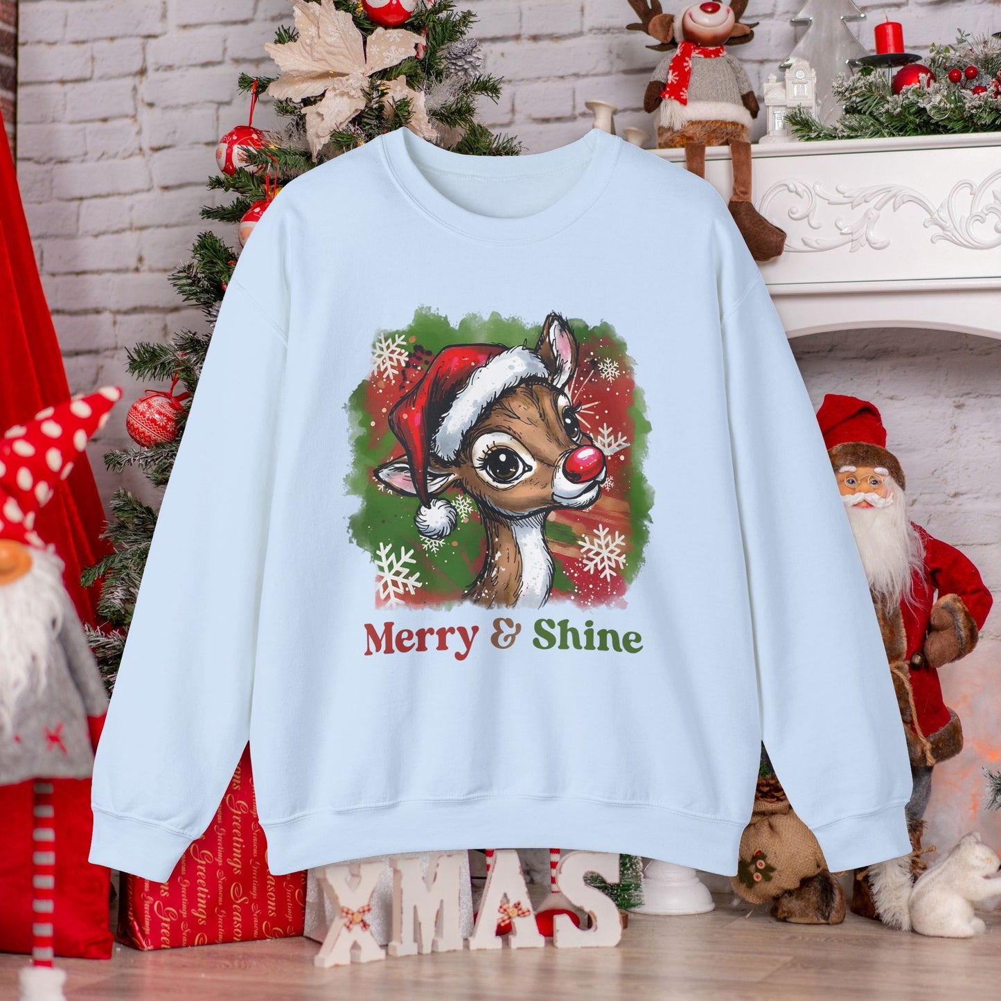 Christmas Reindeer Sweatshirt