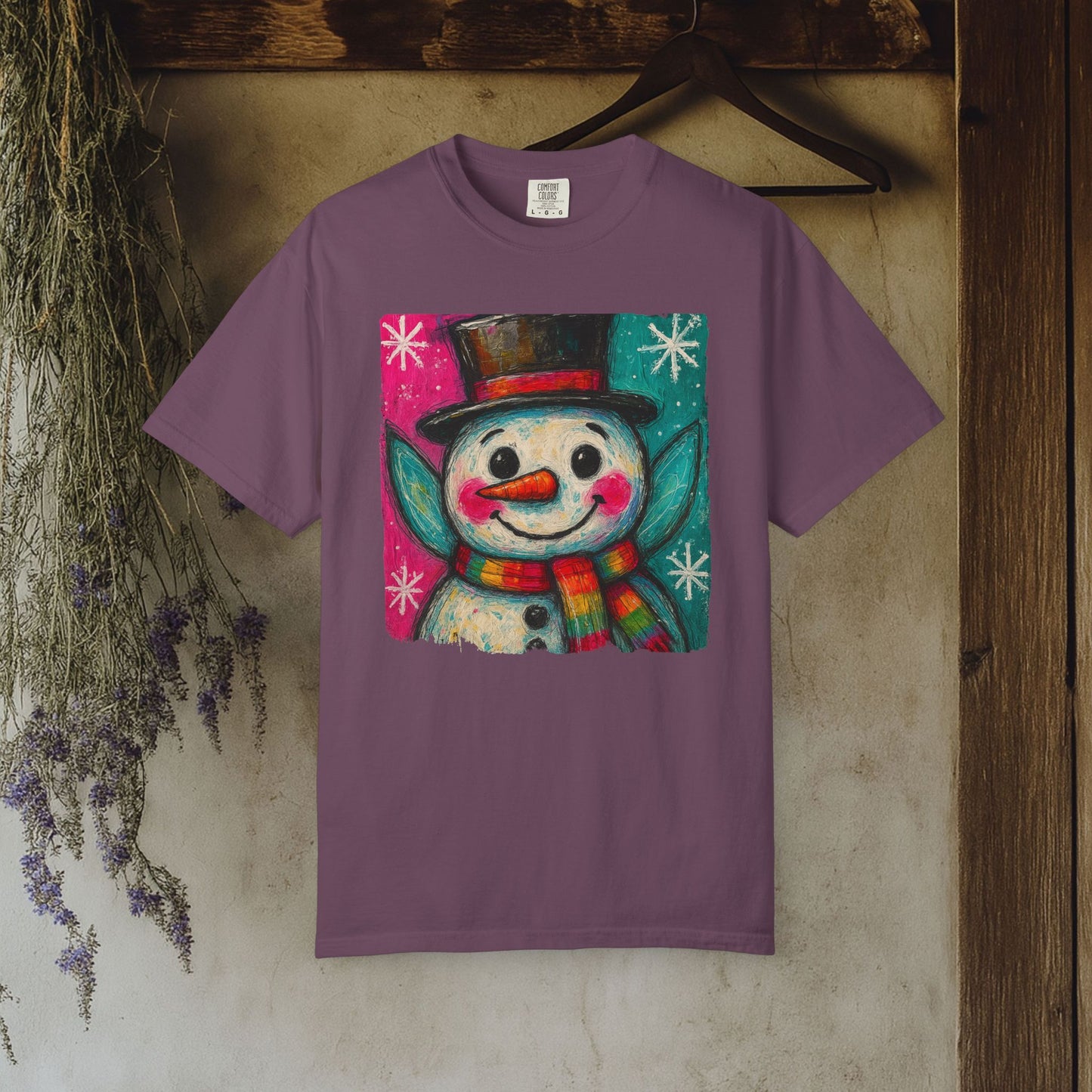 Snowman Holiday T‑Shirt — Cute Festive Snowman Graphic Tee