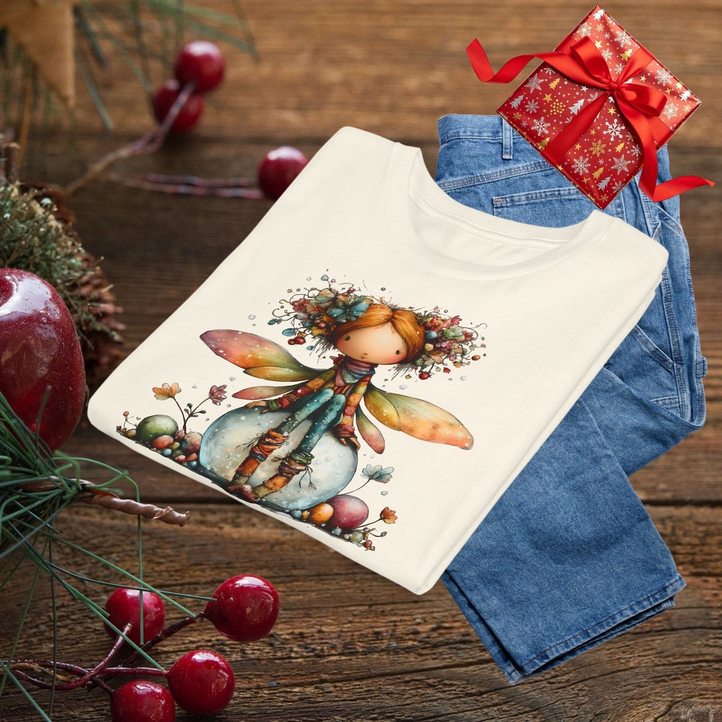 Kids Fairy Girl Tee — Whimsical Woodland Fairy T-Shirt