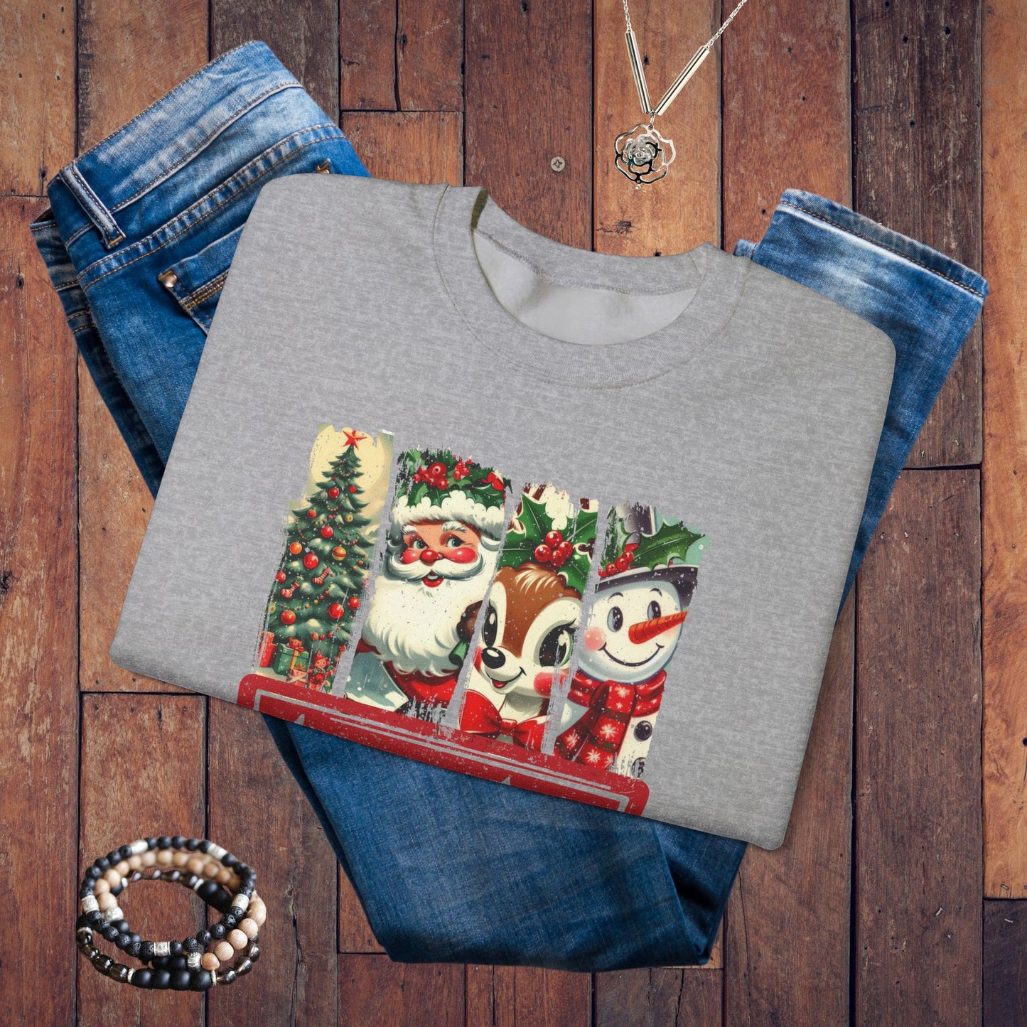 Vintage Merry Christmas Sweatshirt