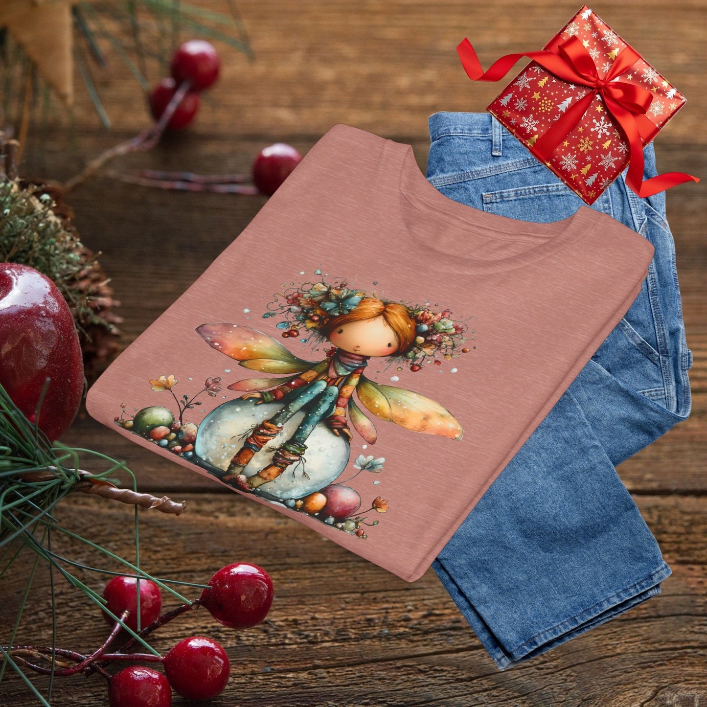 Kids Fairy Girl Tee — Whimsical Woodland Fairy T-Shirt