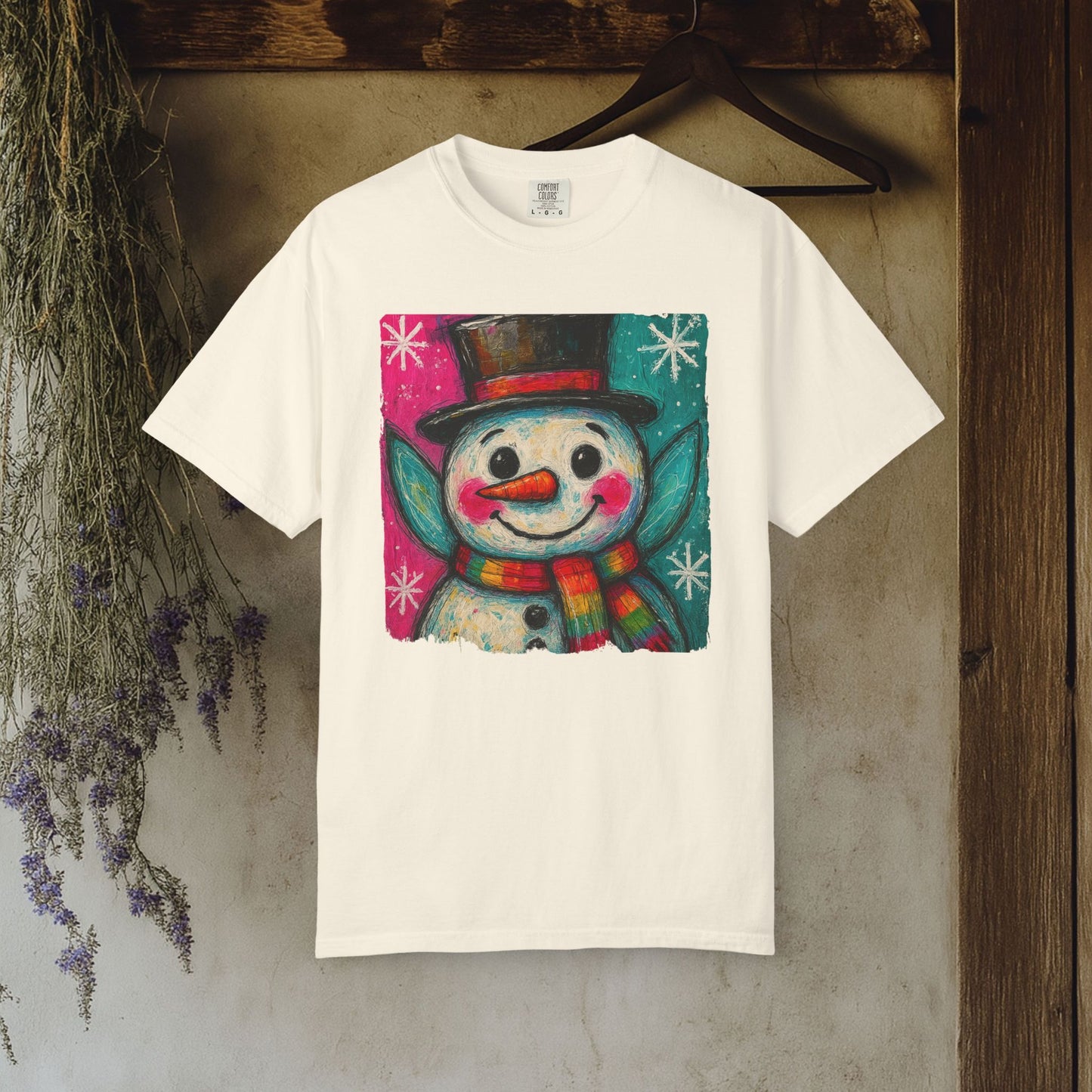 Snowman Holiday T‑Shirt — Cute Festive Snowman Graphic Tee