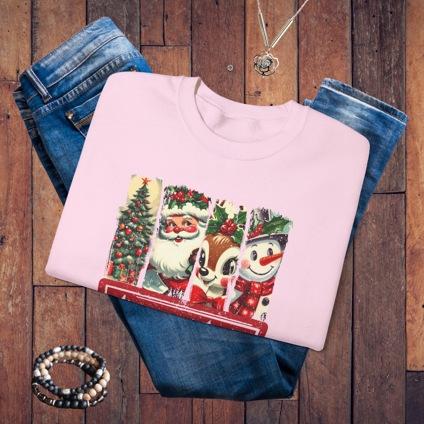 Vintage Merry Christmas Sweatshirt